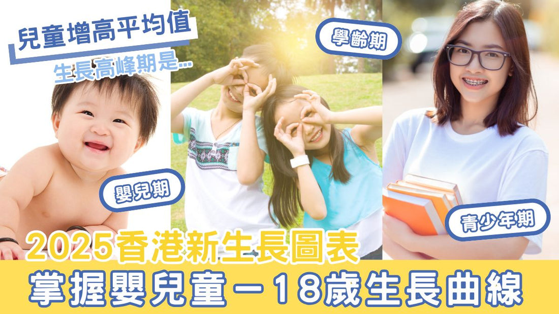 2025香港新生長圖表 | 嬰兒童－18歲生長曲線 | OKAMI HK